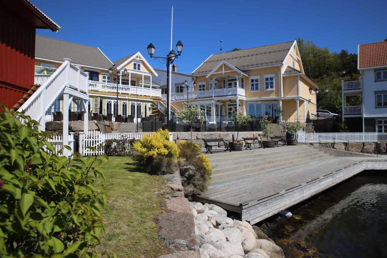 Hotel Lyngorporten Gjeving Exterior foto